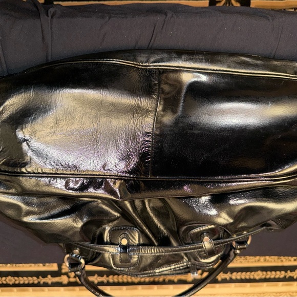 Michael Kors Shiny Black Shoulder Bag - Picture 4 of 4